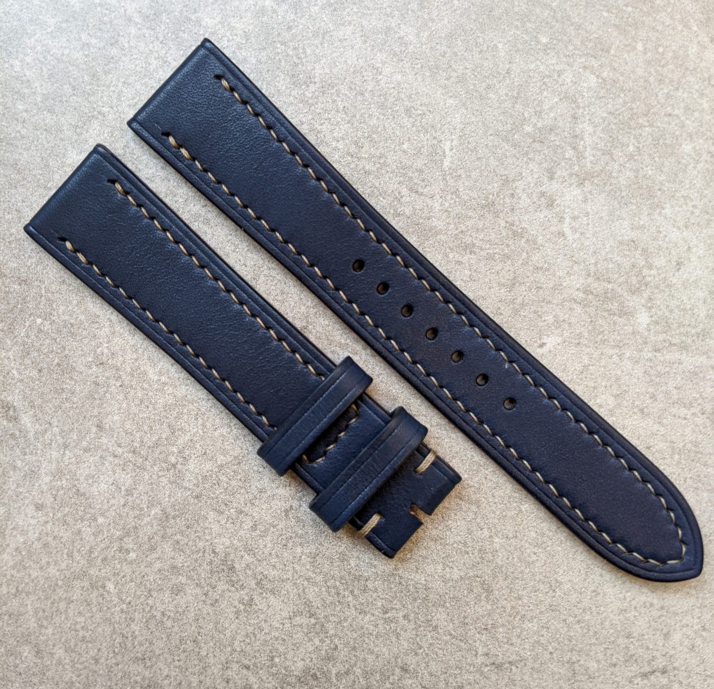 navy blue watch strap