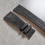 Premium Suede Strap - Black - The Strap Tailor