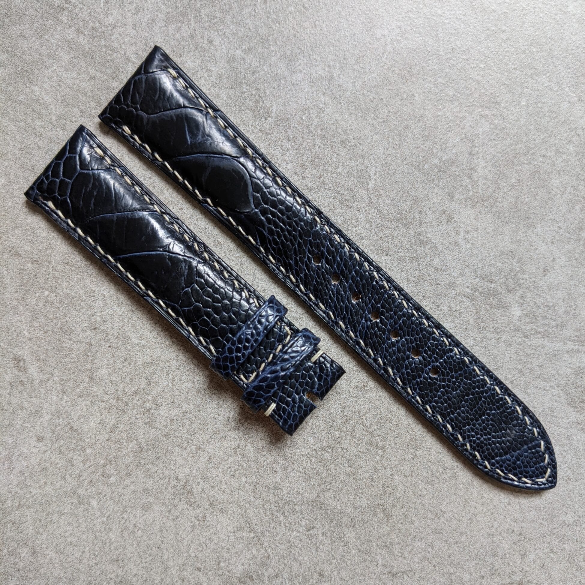 navy-blue-ostrich-cream-watch-strap