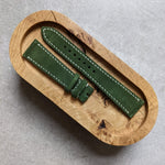 Premium Suede Strap - Moss Green - The Strap Tailor