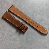 Premium Suede Strap - Mid Brown - The Strap Tailor