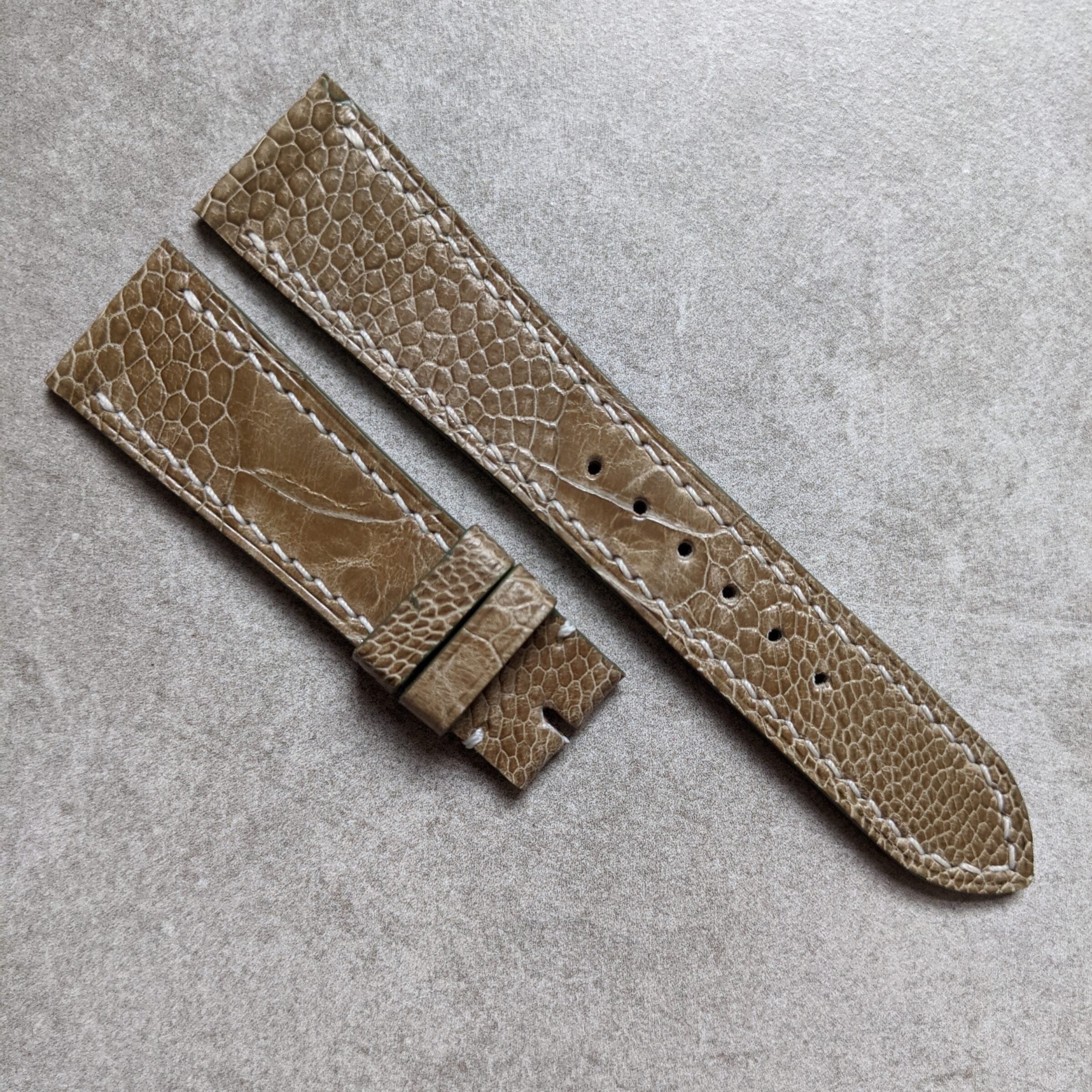 ostrich-watch-strap-green