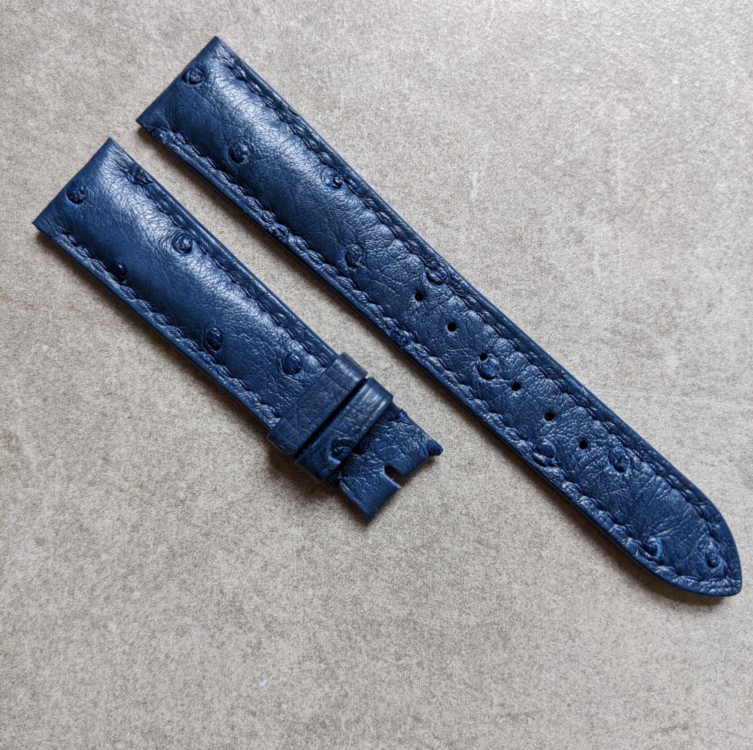 blue-ostrich-belly-watch-strap