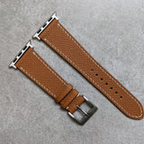 Apple Watch Strap - Epsom Tan Brown