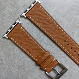 Apple Watch Strap - Epsom Tan Brown
