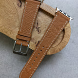 Apple Watch Strap - Epsom Tan Brown