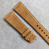 Premium Suede Strap - Khaki Tan