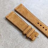 Premium Suede Strap - Khaki Tan