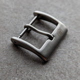 Watch Strap Pin Buckle - Brushed Steel