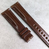 Shell Cordovan Watch Strap - Cognac