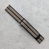 Premium Ribbed Two Piece Ballistic Nylon Strap - No Time To Die