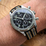 Premium Ribbed Two Piece Ballistic Nylon Strap - No Time To Die