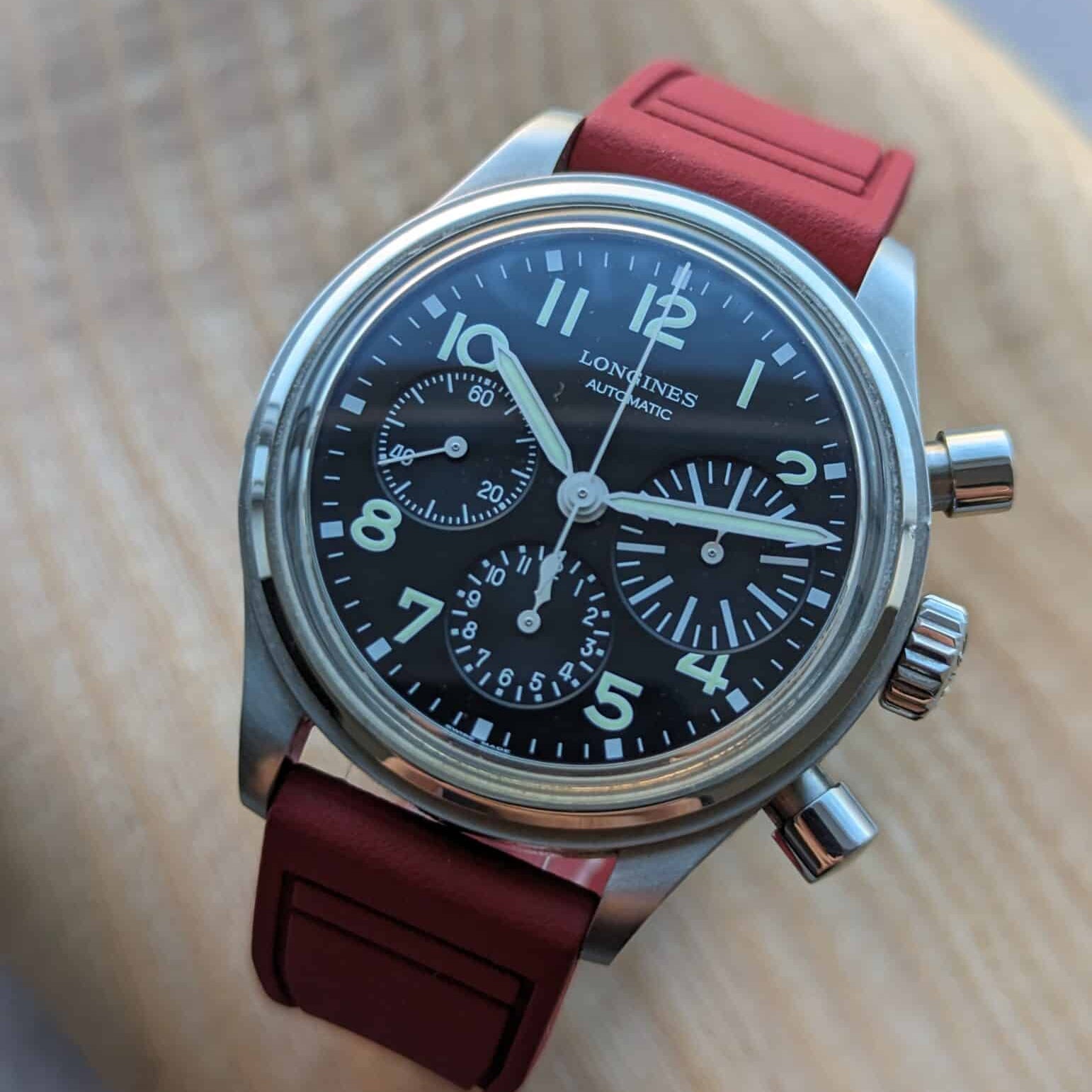 Pilot Style Rubber Straps