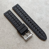Textured & Stitched Rubber Straps