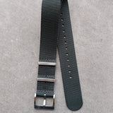 Premium Tubular Nylon Strap - Dark Grey