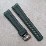 Omega Seamaster 300 Rubber Strap - Green
