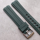 Omega Seamaster 300 Rubber Strap - Green