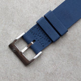 FKM Rubber One-Piece Dive Strap - Navy Blue