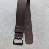 FKM Rubber One-Piece Dive Strap - Brown