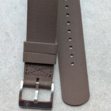 FKM Rubber One-Piece Dive Strap - Brown