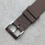 FKM Rubber One-Piece Dive Strap - Brown