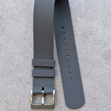 FKM Rubber One-Piece Dive Strap - Grey