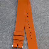 FKM Rubber One-Piece Dive Strap - Orange