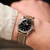 Epsom Calfskin Watch Strap - Taupe