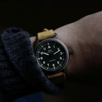 Stitched Suede Strap - Mustard - The Strap Tailor