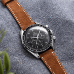 Premium Suede Strap - Mid Brown - The Strap Tailor