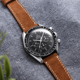 Premium Suede Strap - Mid Brown - The Strap Tailor