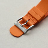 FKM Rubber One-Piece Dive Strap - Orange