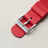 FKM Rubber One-Piece Dive Strap - Red