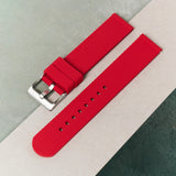 The Expedition Rubber Strap - Red