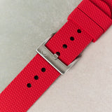 The Expedition Rubber Strap - Red