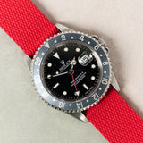 The Expedition Rubber Strap - Red