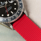 The Expedition Rubber Strap - Red