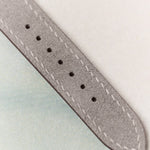 Alcantara Watch Strap - Grey - RTW - The Strap Tailor