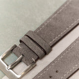 Alcantara Watch Strap - Grey - RTW - The Strap Tailor