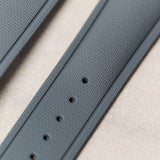 AquaFlex Rubber Deployant Strap - Grey