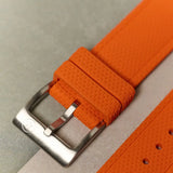 AquaFlex Rubber Classic Strap - Orange