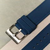 AquaFlex Rubber Classic Strap - Navy Blue