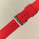 AquaFlex Rubber Classic Strap - Red