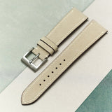 Alcantara Watch Strap - Taupe - RTW - The Strap Tailor