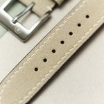 Alcantara Watch Strap - Taupe - RTW - The Strap Tailor