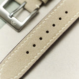 Alcantara Watch Strap - Taupe - RTW - The Strap Tailor