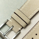 Alcantara Watch Strap - Taupe - RTW - The Strap Tailor
