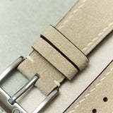 Alcantara Watch Strap - Taupe - RTW - The Strap Tailor