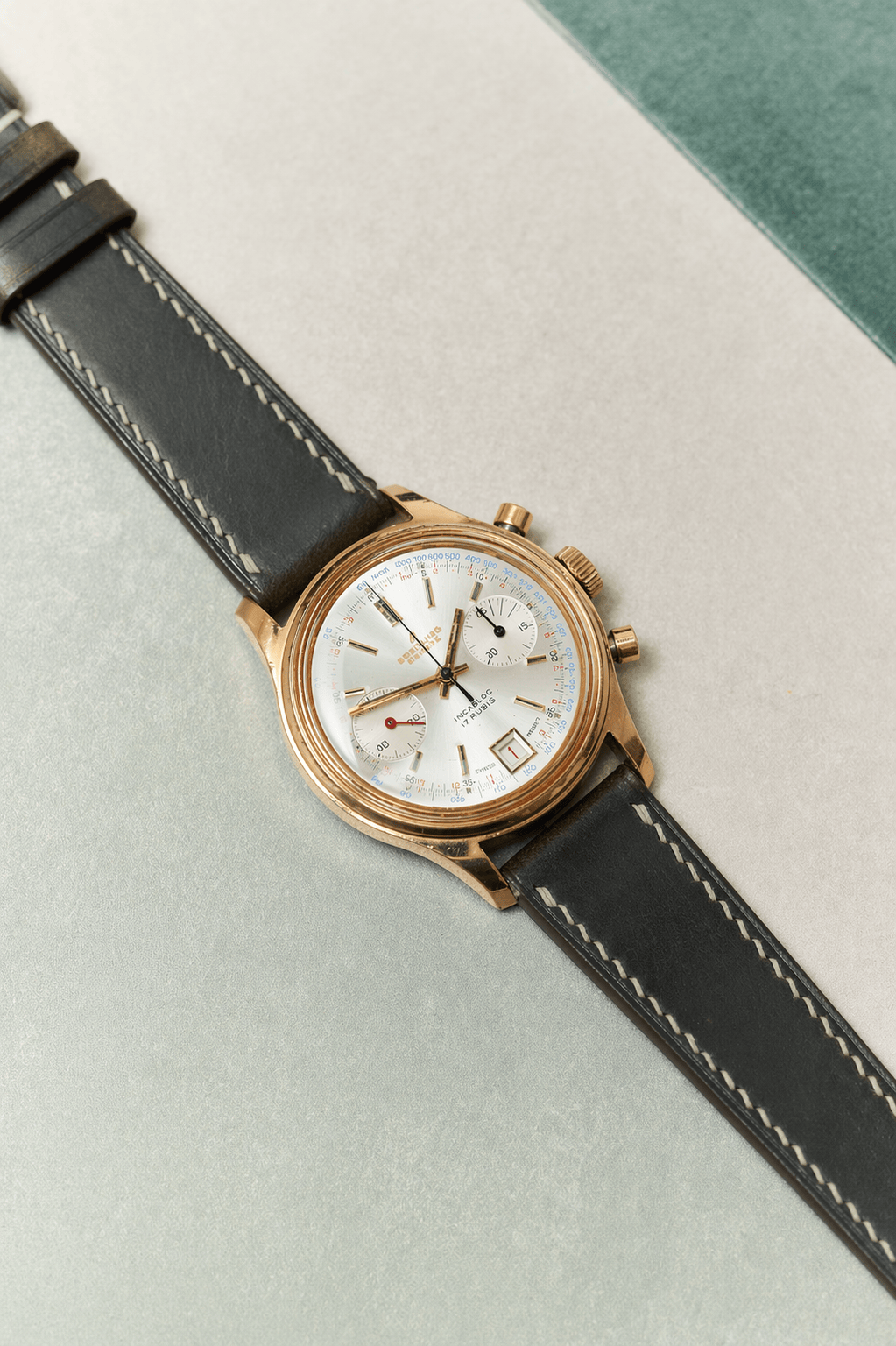 Art Wax Watch Strap - Grigio - RTW - The Strap Tailor