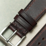 Art Wax Watch Strap - Tobacco Brown - RTW - The Strap Tailor